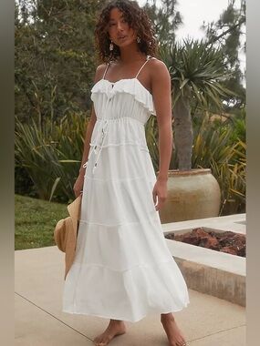 NWT Anthropologie Tiered A-Line Dress